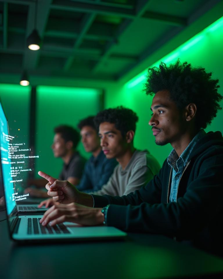 Zenlabs team collaborating on real projects